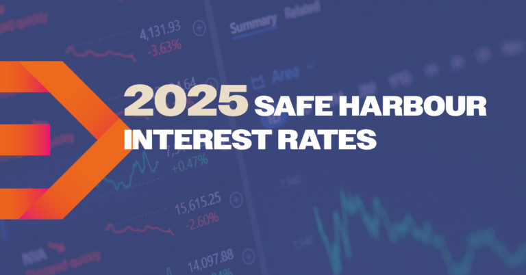 2025 Safe Harbour Interest Rates